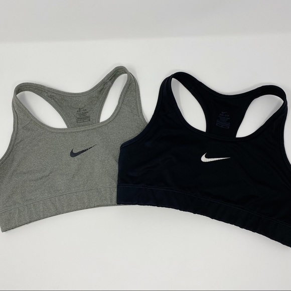 Nike Other - Nike Dri Fit Sports Bras Gray Medium